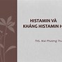 Chống Chỉ Định Kháng Histamin H1 Thế Hệ 1