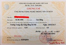 Chứng Chỉ Tin Học Thông Tư 03/2014