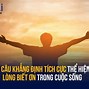 Khẳng Định Tích Cực Xinh Đẹp Trong Cuộc Sống